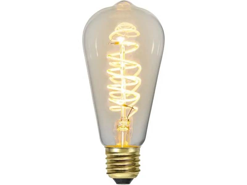Star Trading LED Leuchtmittel E27 ST64 Decoled Spiral Clear 3-step memory Star Trading LED Leuchtmittel E27 ST64 Decoled Spiral Clear 3-step memory