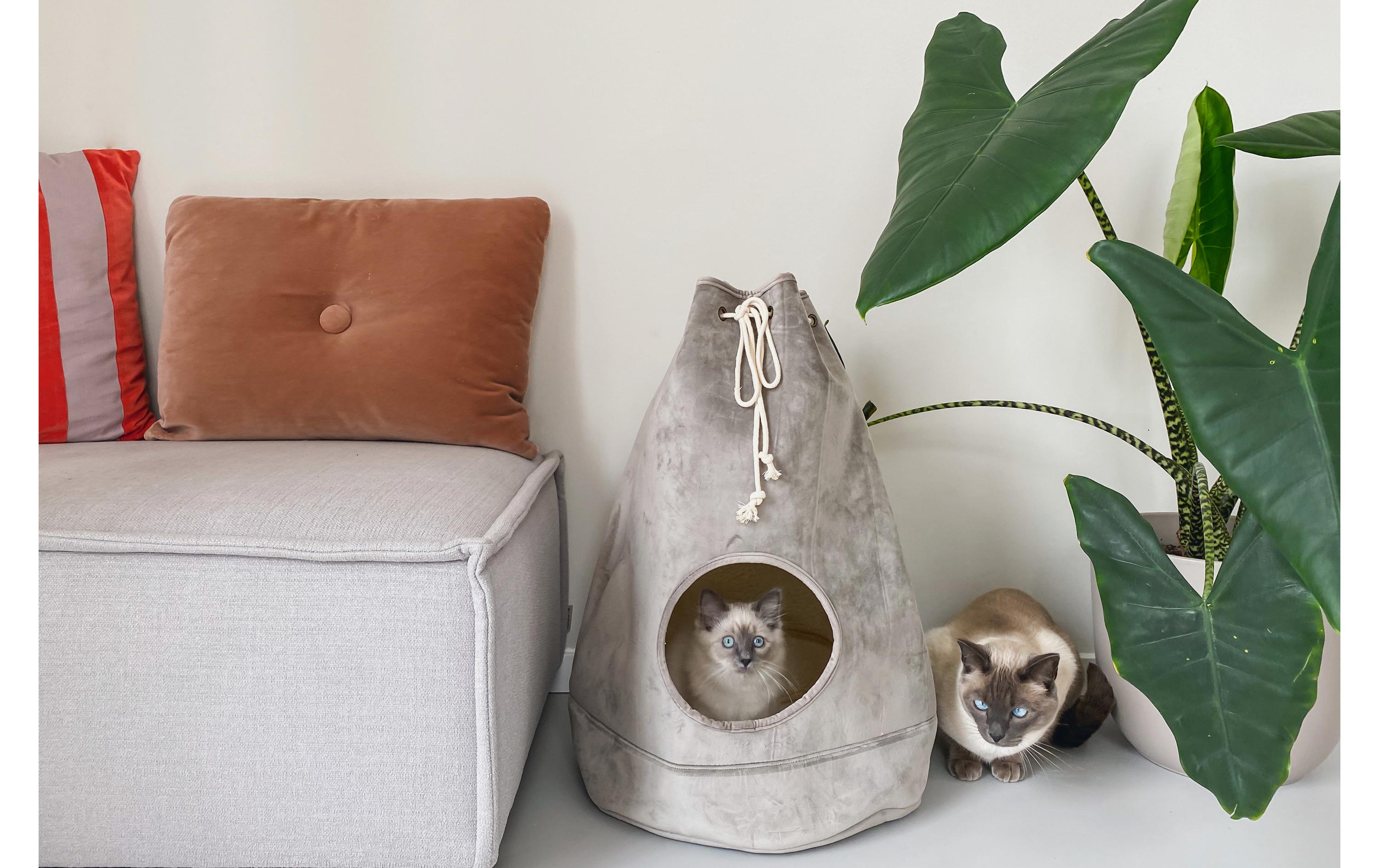 Designed by Lotte Katzenhöhle Vilar Ø 45, Grau