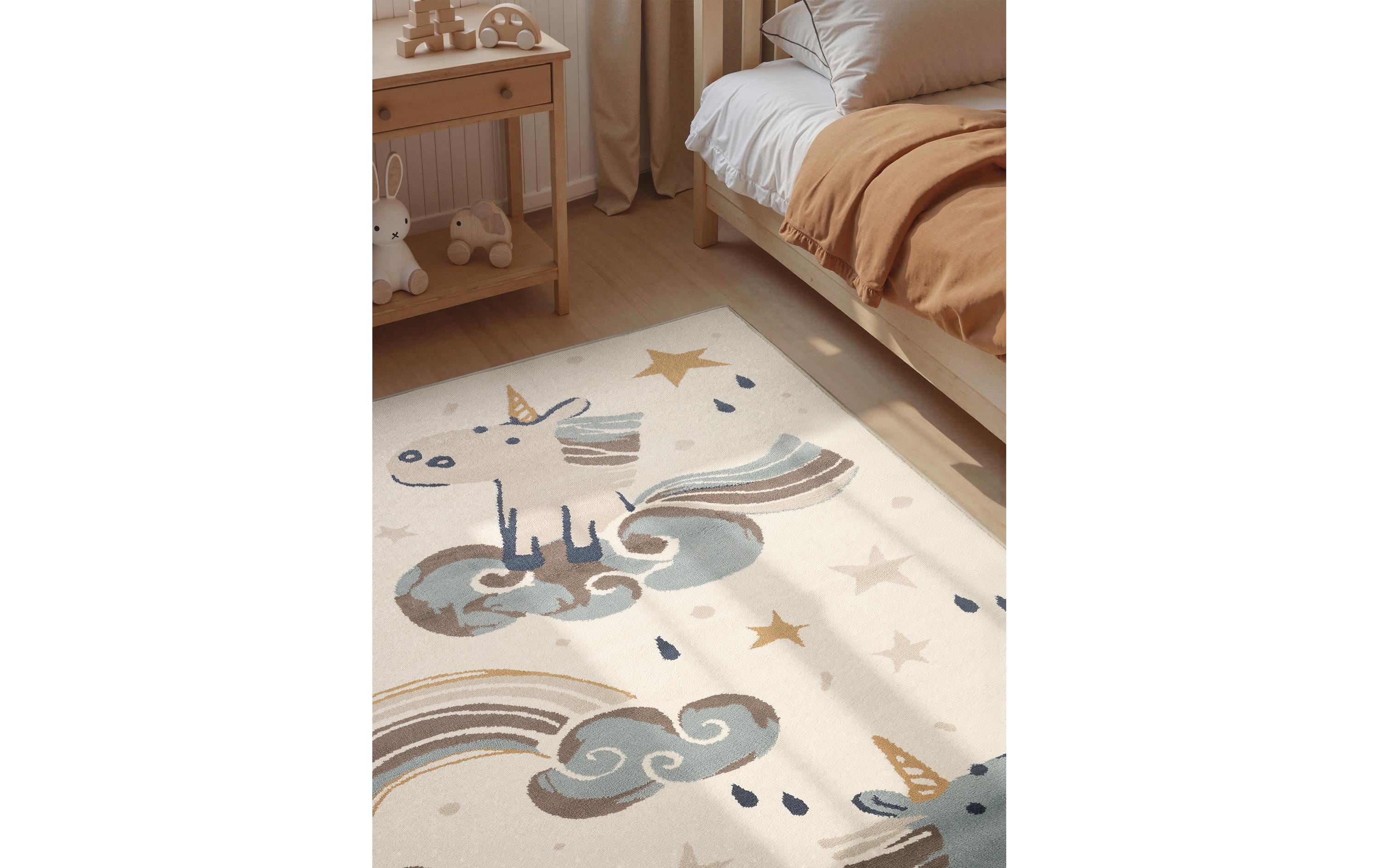 Hanse Home Dekoteppich Einhorn 120 x 170 cm