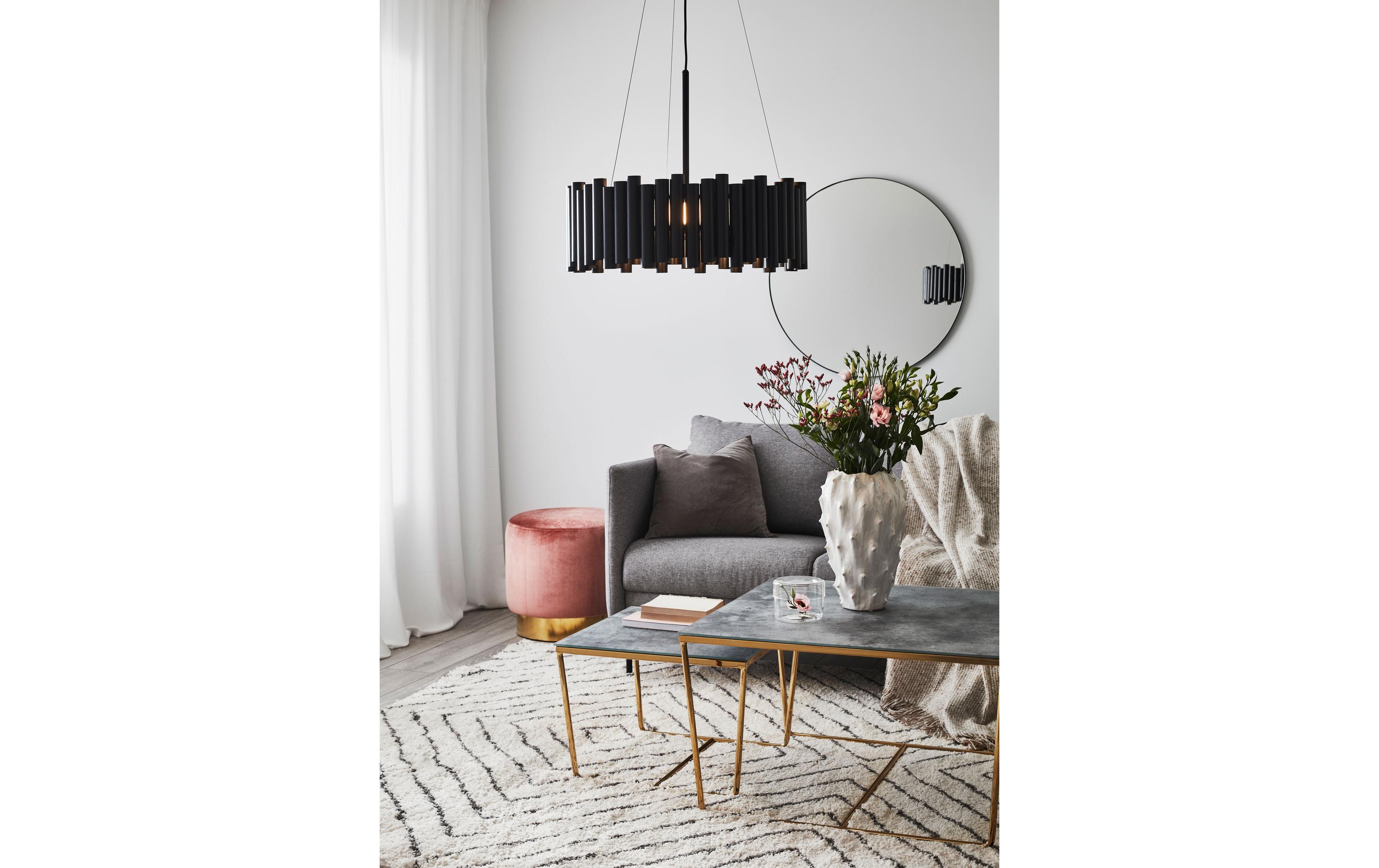 Markslöjd Pendelleuchte Level 3L Schwarz