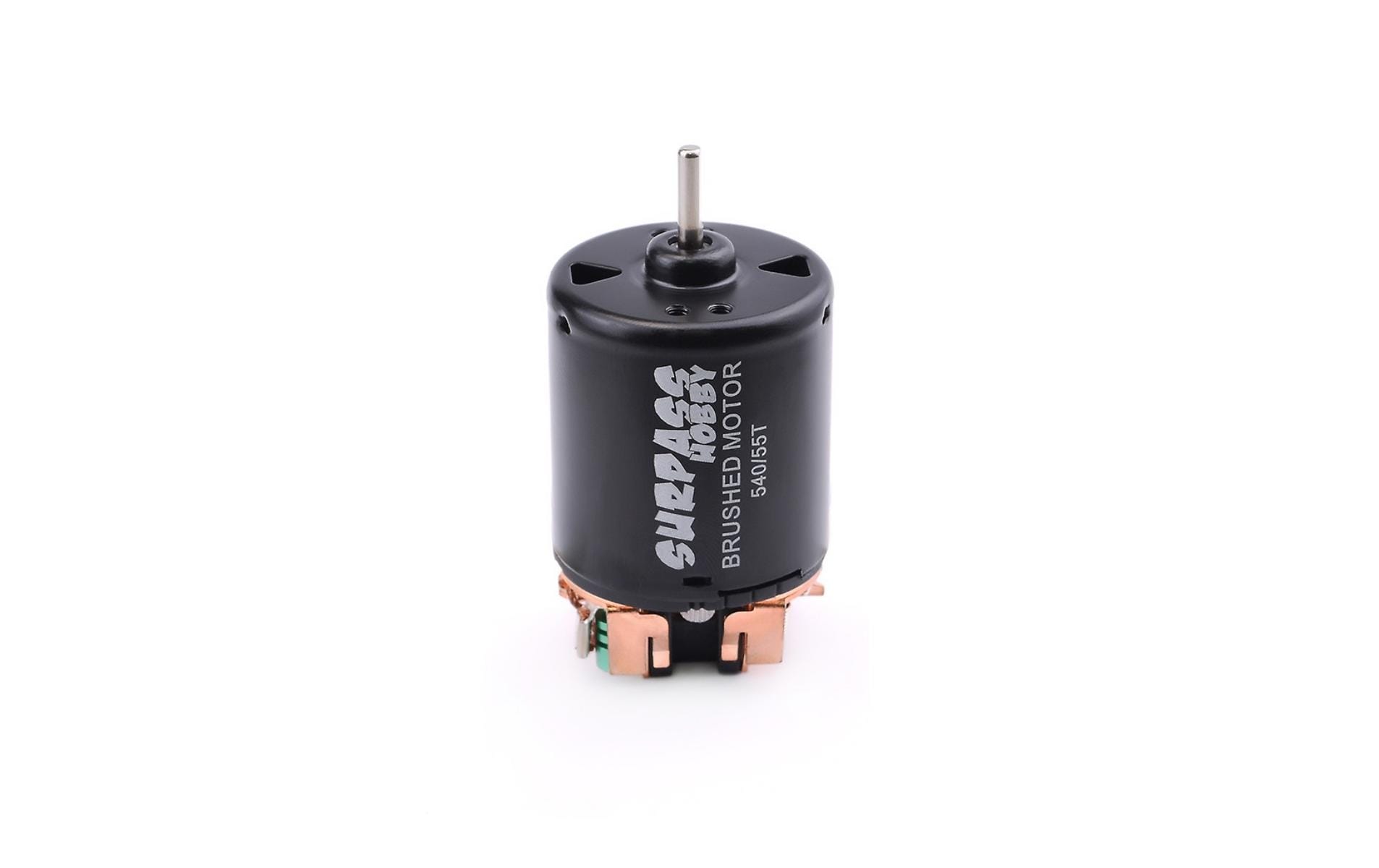 Surpass Hobby Brushed Motor Surpass 540 55T 3-Slot, 8700 RPM