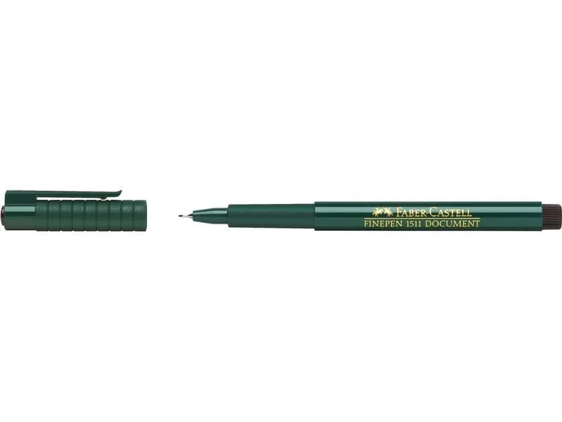 Faber-Castell Fineliner Finepen 1511 0.4 mm, Schwarz Faber-Castell Fineliner Finepen 1511 0.4 mm, Schwarz