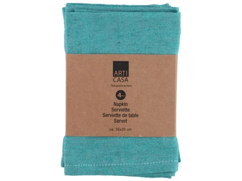 Arti Casa Servietten 35 x 35 cm, Blau Arti Casa Servietten 35 x 35 cm, Blau