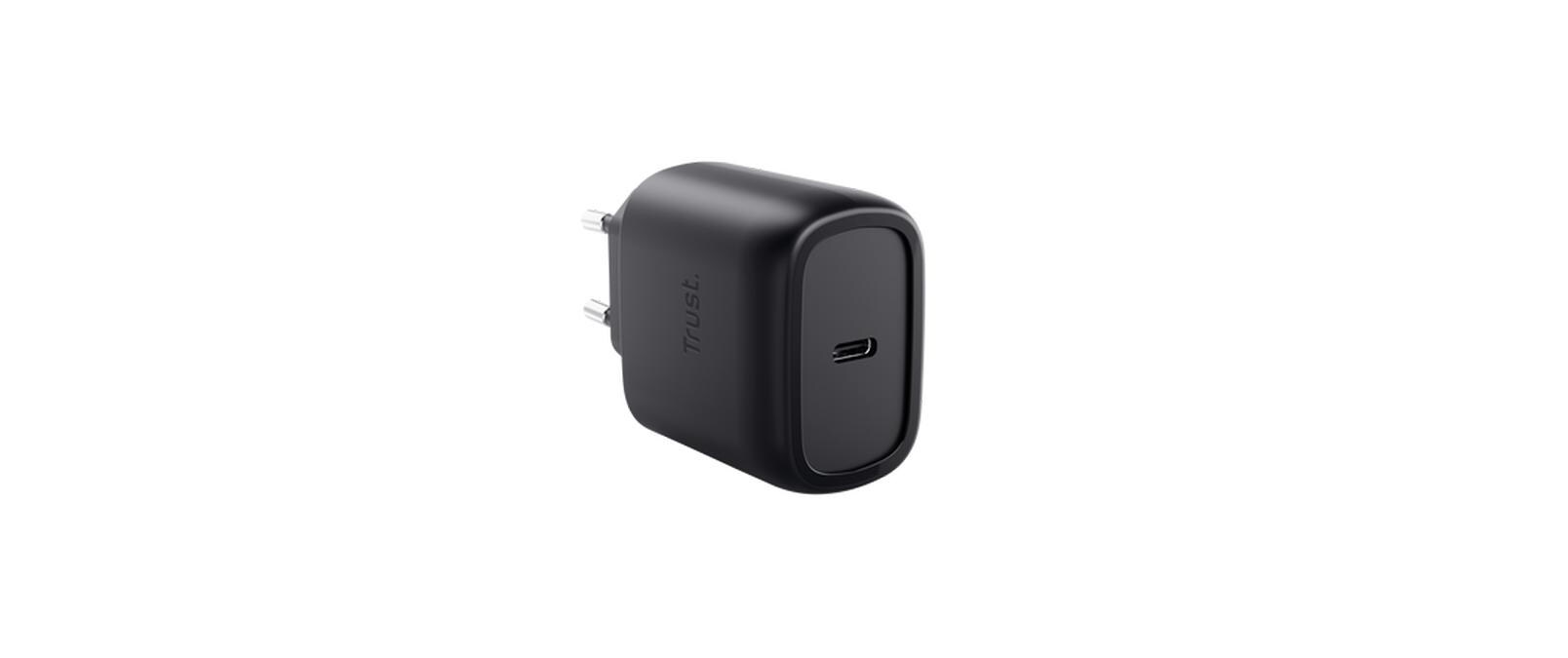 Trust USB-Wandladegerät Maxo USB-C-GaN 45 W Schwarz