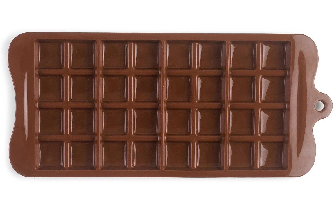 Ibili Schokoladenform 4 Stück, 18.5 x 9.5 cm