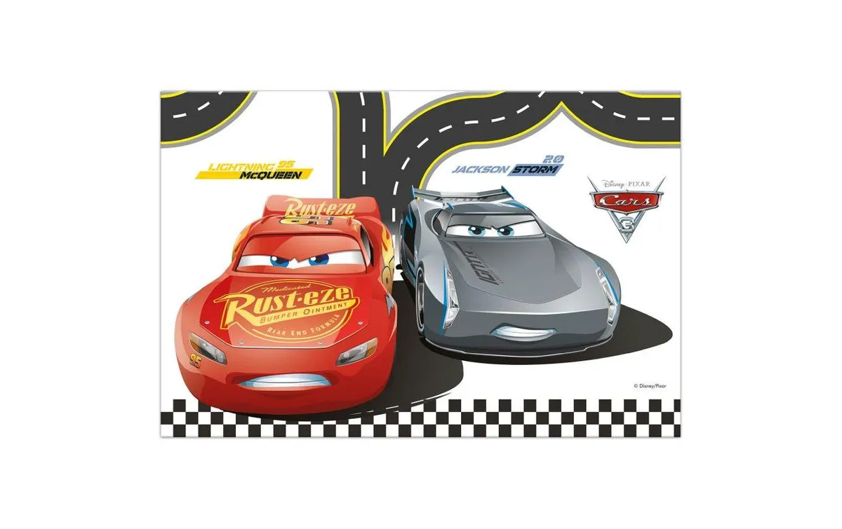 Amscan Tischdecke Cars 120 x 180 cm