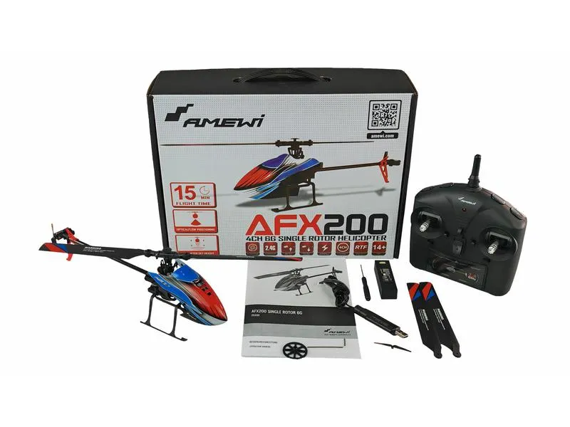 Amewi Helikopter AFX200 4-Kanal, 6G Gyro, RTF Amewi Helikopter AFX200 4-Kanal, 6G Gyro, RTF