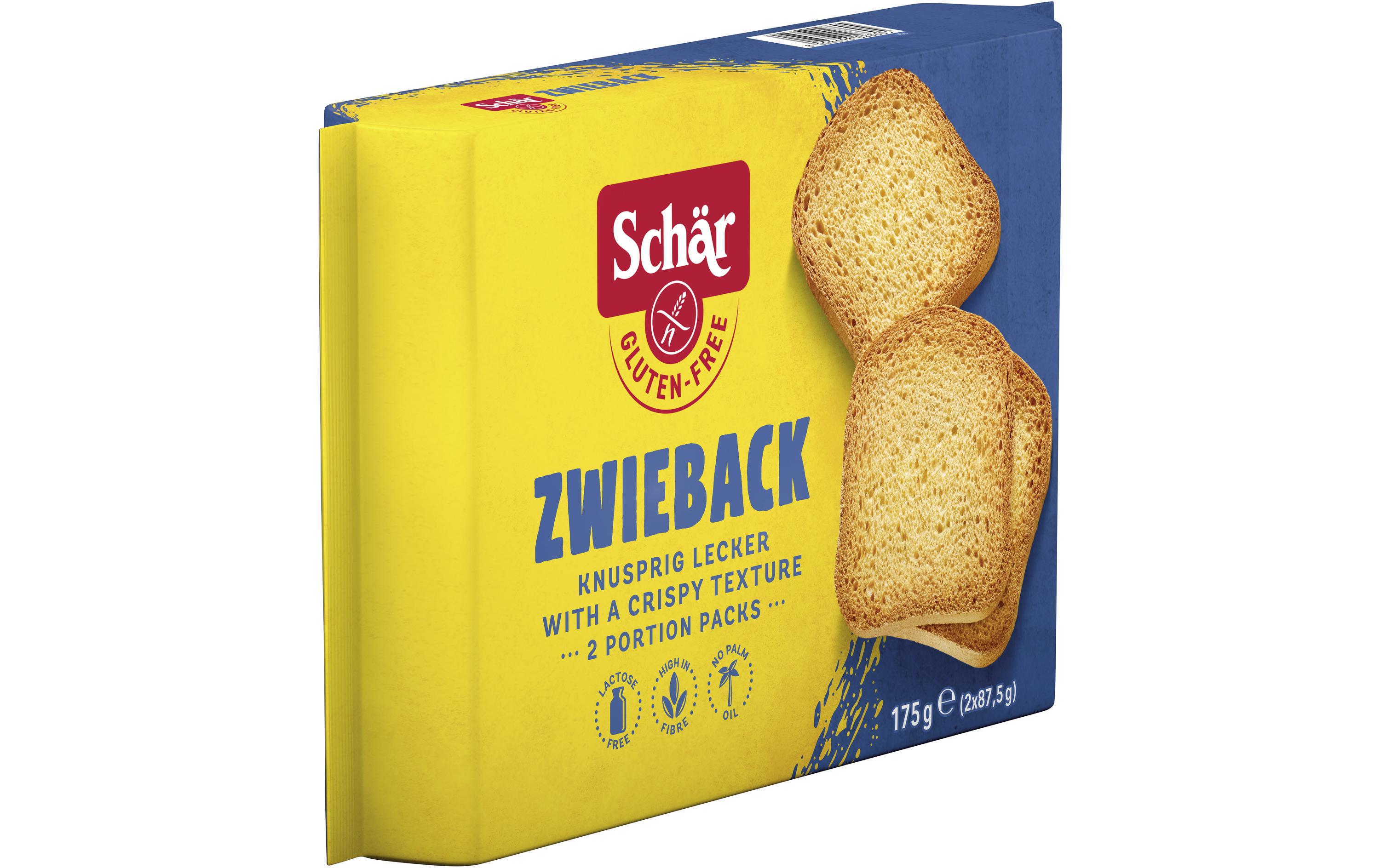 Dr.Schär Zwieback glutenfrei 175 g