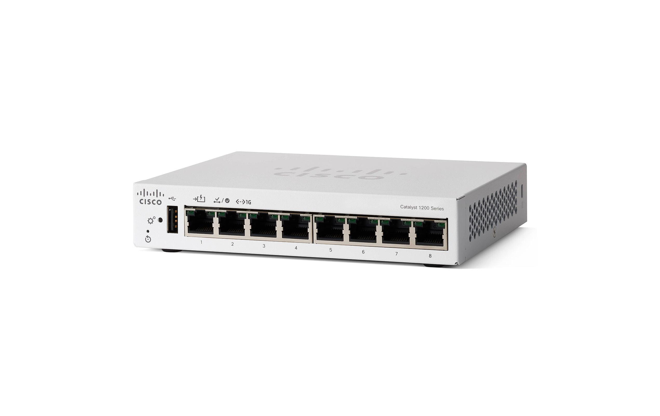Cisco Switch Catalyst C1200-8T-D 8 Port Cisco Switch Catalyst C1200-8T-D 8 Port