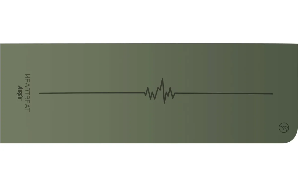 Airex Yogamatte Heartbeat, Olivgrün Airex Yogamatte Heartbeat, Olivgrün