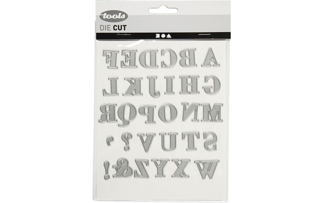 Creativ Company Stanzschablone 2 x 1.5 - 2.5 cm, Alphabet Creativ Company Stanzschablone 2 x 1.5 - 2.5 cm, Alphabet