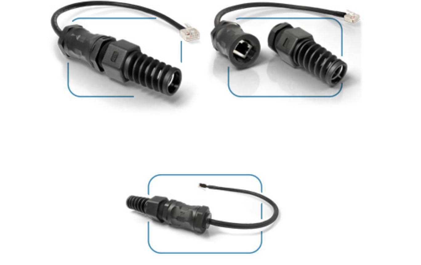 QuWireless Kabel QuRJ45 Outdoor IP68 RJ-45 Adapter Wasserfest QuWireless Kabel QuRJ45 Outdoor IP68 RJ-45 Adapter Wasserfest