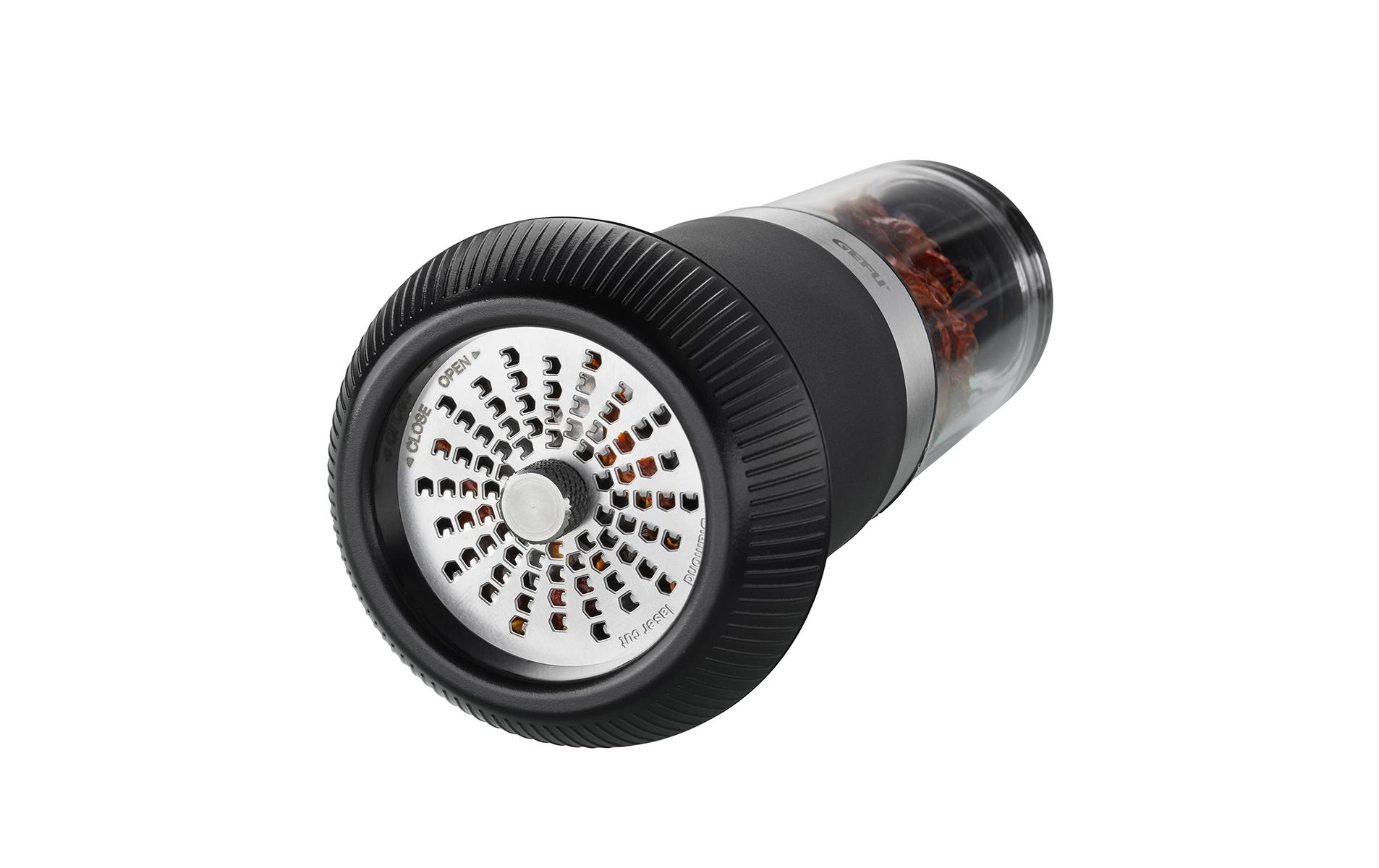 GEFU Chilischneider X-Plosion 15 cm, Schwarz/Silber