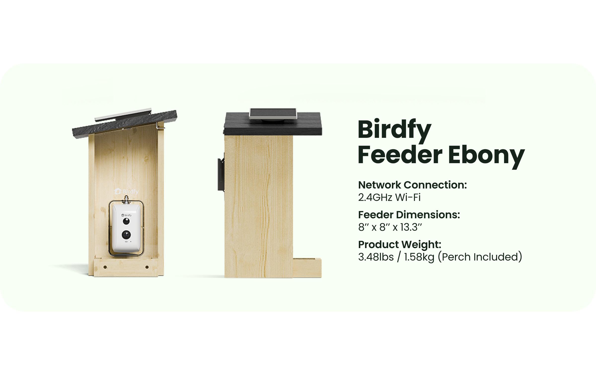 Birdfy FSC Vogelfutterhaus mit AI-Kamera