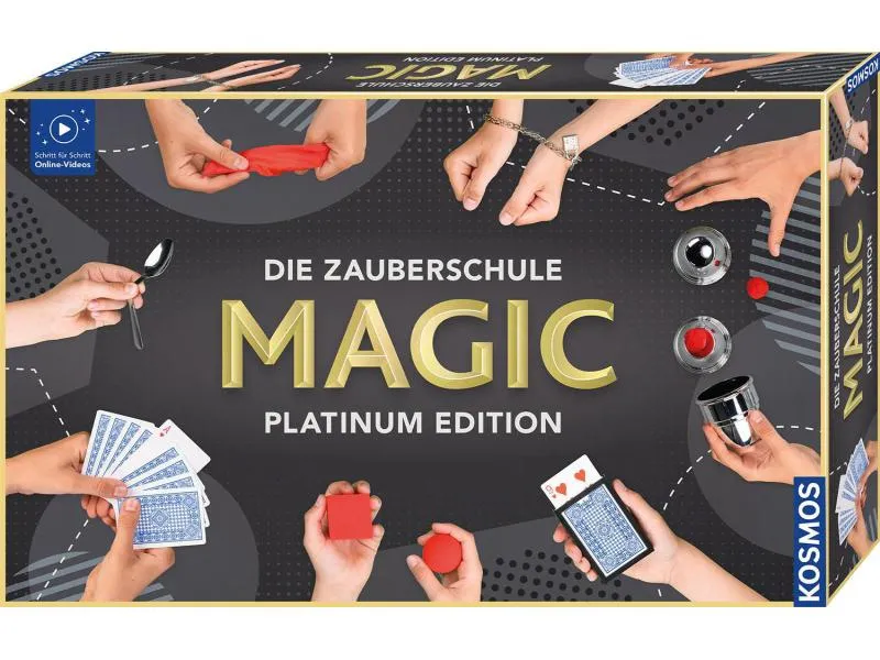 Kosmos Zauberkasten Die Zauberschule Magic: Platinum Edition Kosmos Zauberkasten Die Zauberschule Magic: Platinum Edition