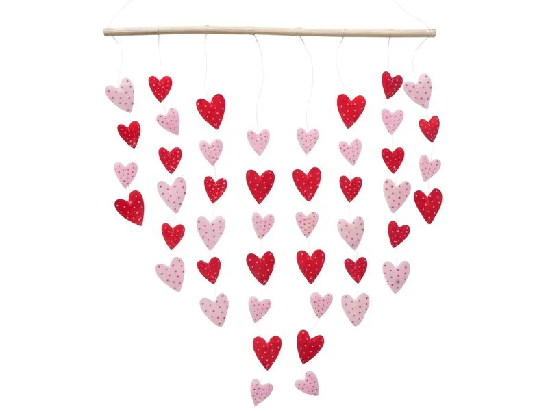 Boltze Windspiel Herzen Milena 105 cm Boltze Windspiel Herzen Milena 105 cm