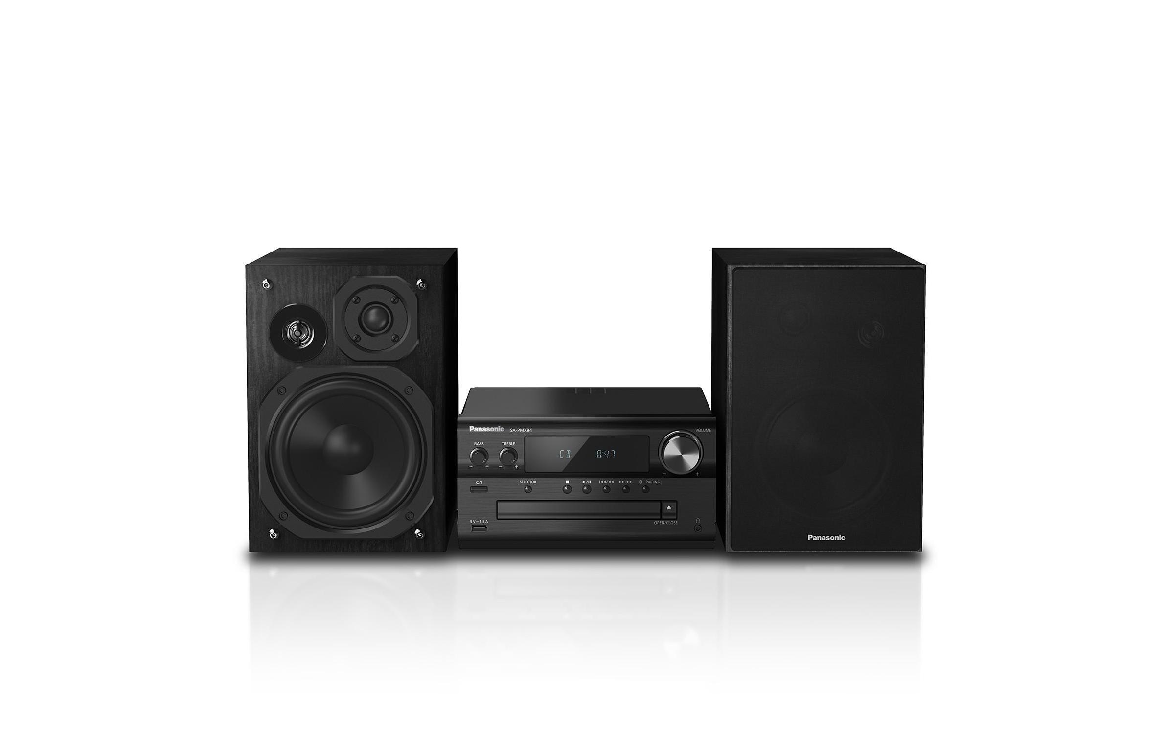 Panasonic Micro-HiFi Anlage SC-PMX94 Schwarz Panasonic Micro-HiFi Anlage SC-PMX94 Schwarz