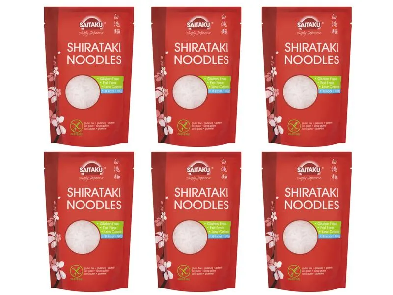 Saitaku Shirataki Noodles 6 x 200 g Saitaku Shirataki Noodles 6 x 200 g