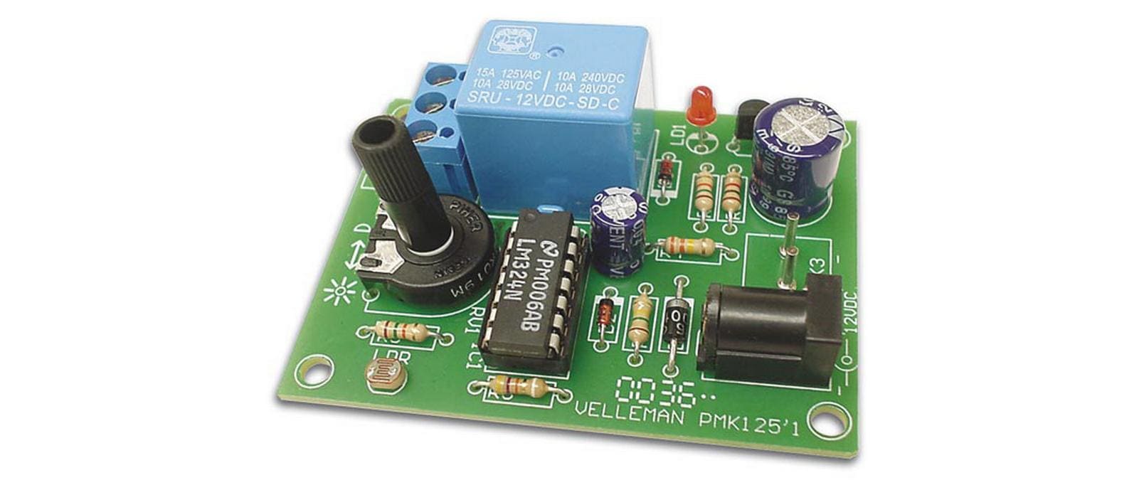 Whadda Bausatz Dämmerungsschalter WSL125 Whadda Bausatz Dämmerungsschalter WSL125