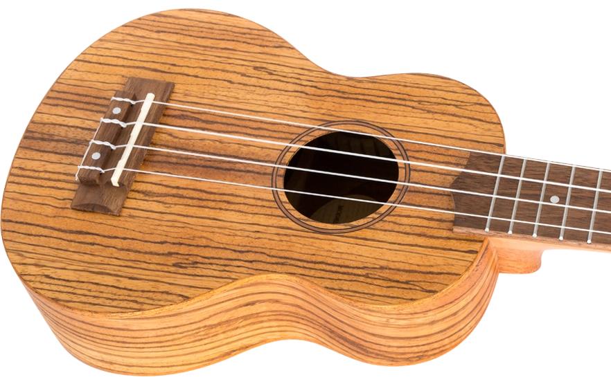 Flight Ukulele Soprano – Zebrano