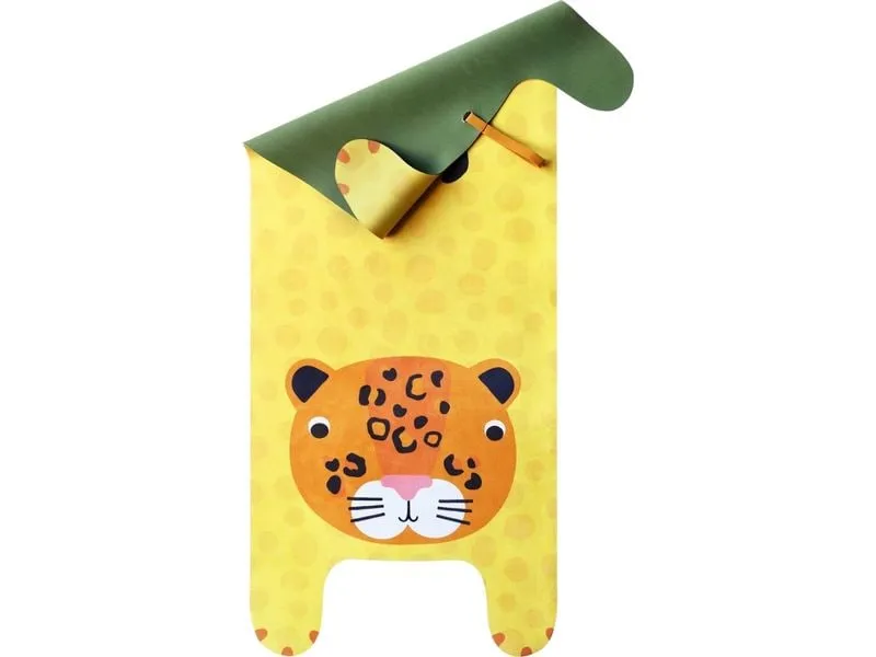 Yogitier Luka der Leopard Naturkautschuk Gelb 155 x 60 cm Yogitier Luka der Leopard Naturkautschuk Gelb 155 x 60 cm