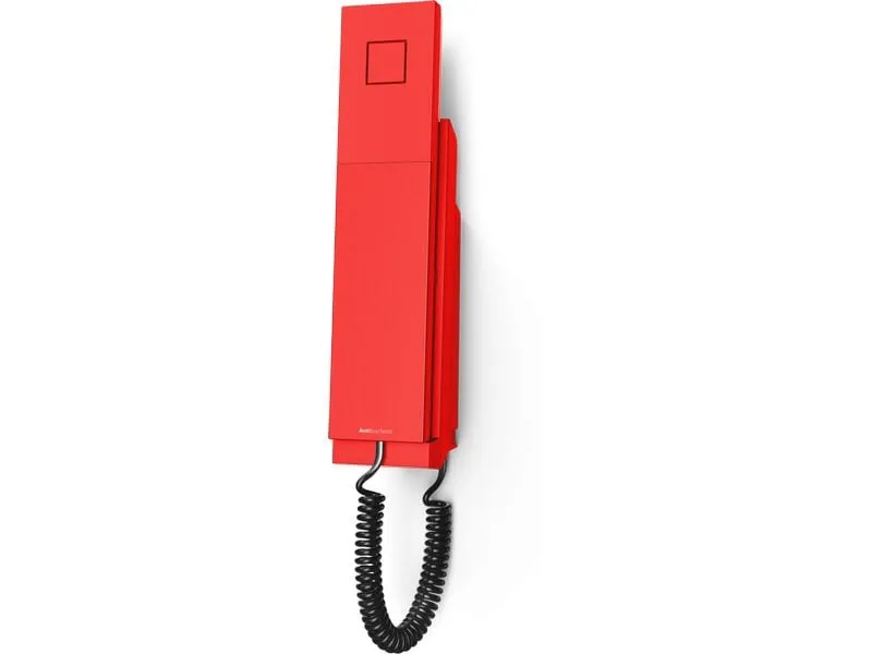 snom Tischtelefon E303A Analoges Notfalltelefon Rot