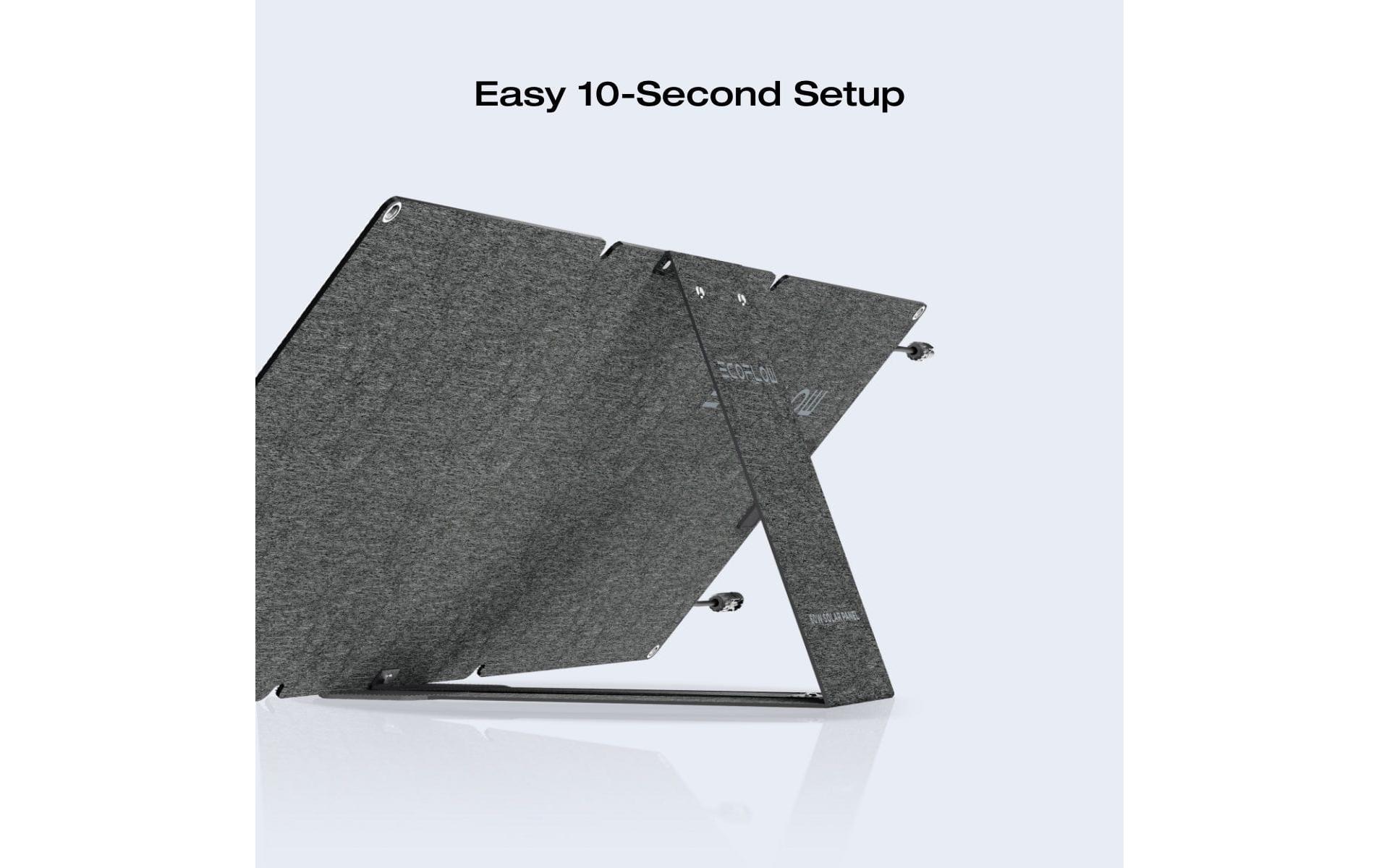 EcoFlow Solarpanel Monokristalin modul, faltbar 60 W