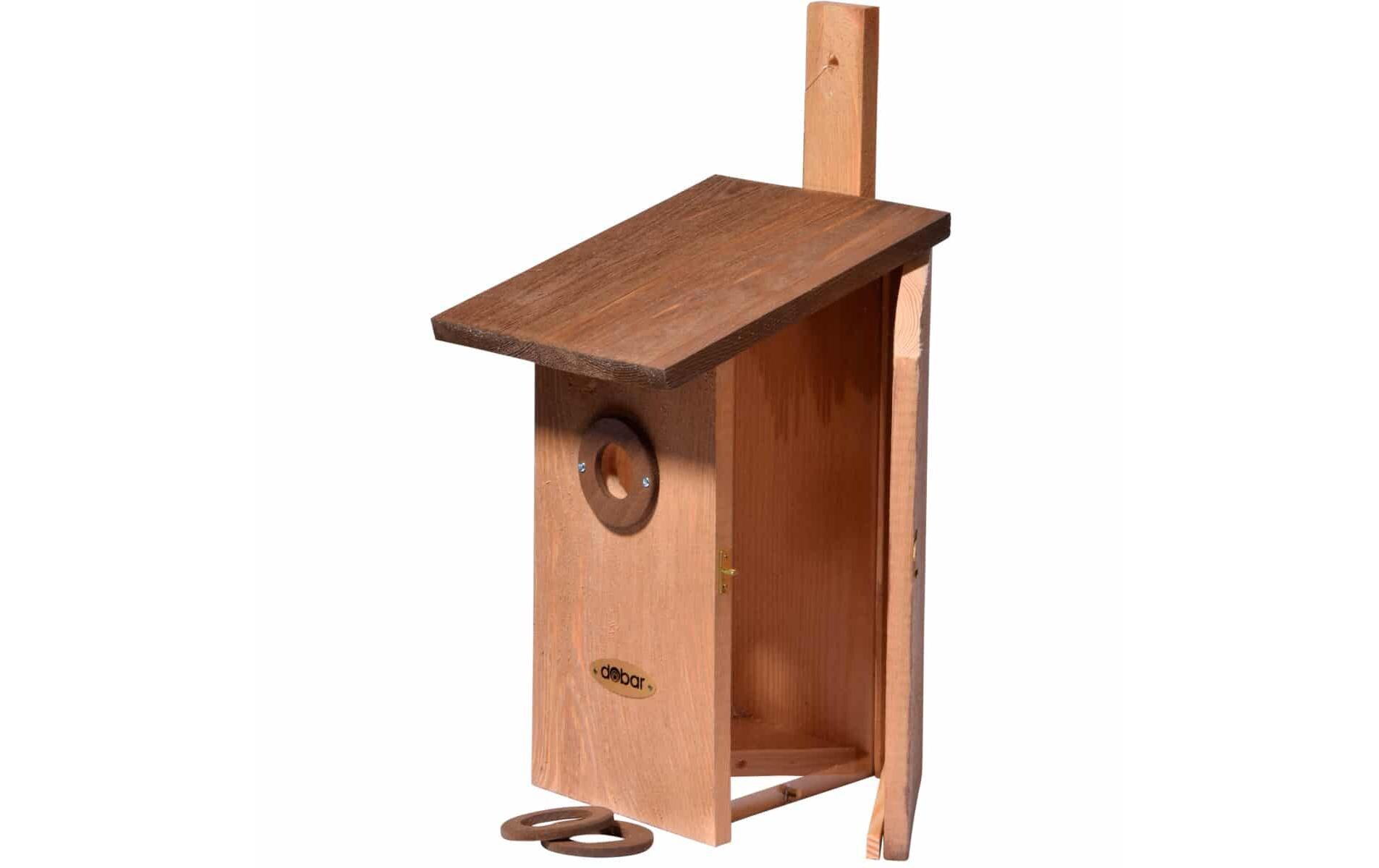 dobar Beobachtungskasten Einblick, 17 x 23 x 39 cm, Braun