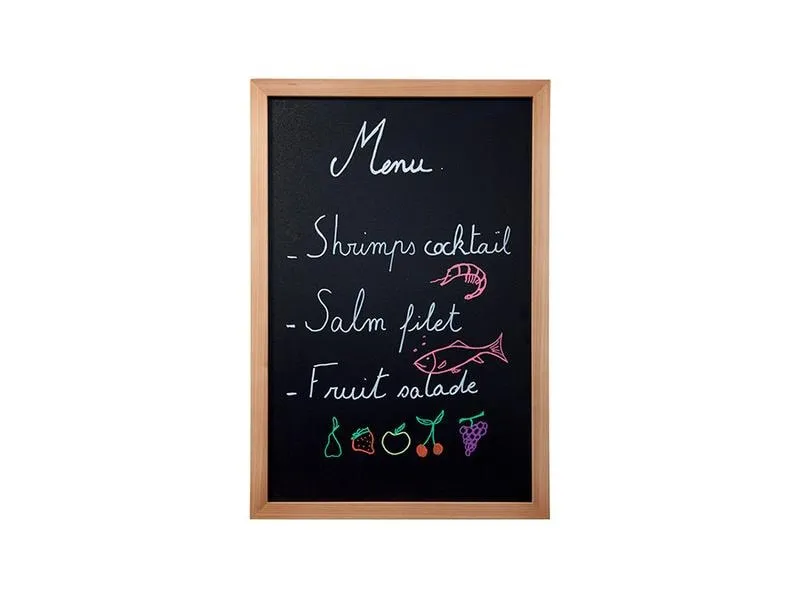 Securit Kreidetafel Woody 60 x 40 cm 3-teilig Securit Kreidetafel Woody 60 x 40 cm 3-teilig