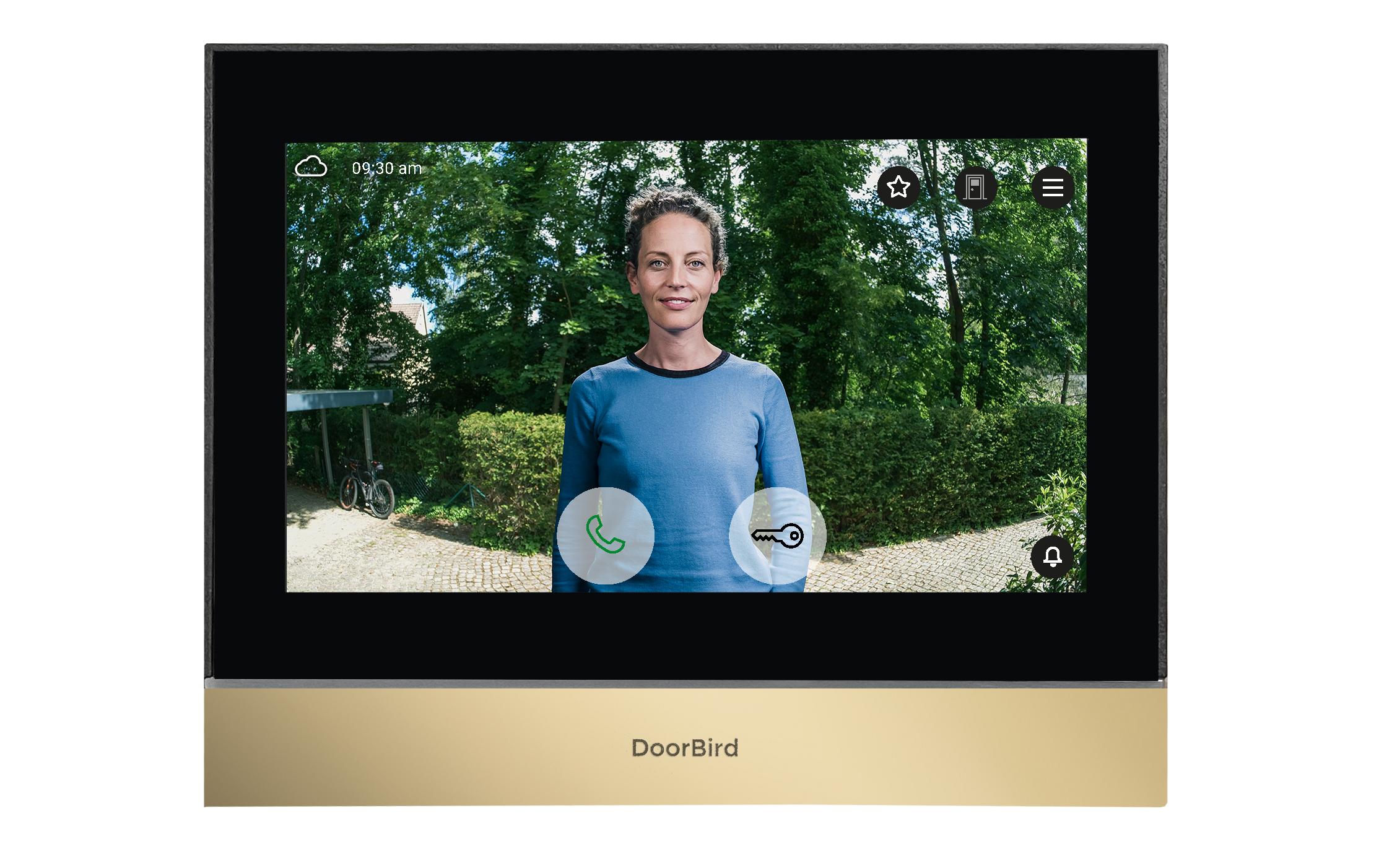 Doorbird IP Video Innenstation A1104T Brass Finish Doorbird IP Video Innenstation A1104T Brass Finish