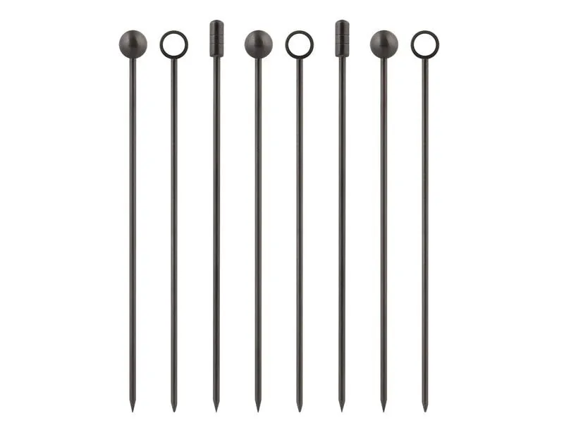 Lurch Party-Piekser 9 Stück, Smoke Gray/Grey