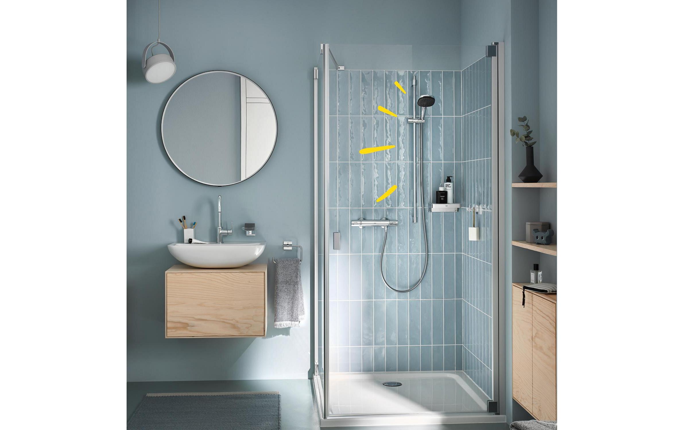 GROHE Duschsystem Vitalio Comfort 110 Chrom