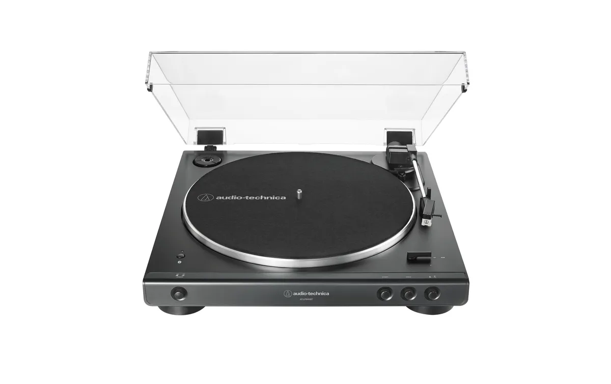 Audio-Technica Plattenspieler mit Bluetooth AT-LP60X Schwarz