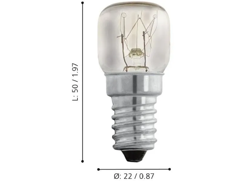 EGLO Leuchten Lampe 15 W E14 Warmweiss