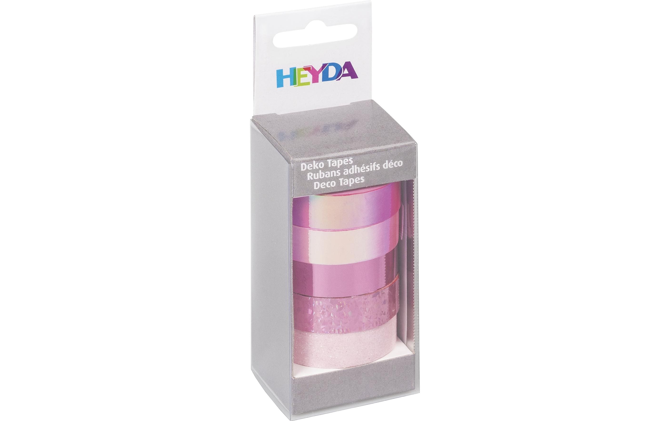 Heyda Washi Tape Effekt Mix Basic Rosa Heyda Washi Tape Effekt Mix Basic Rosa