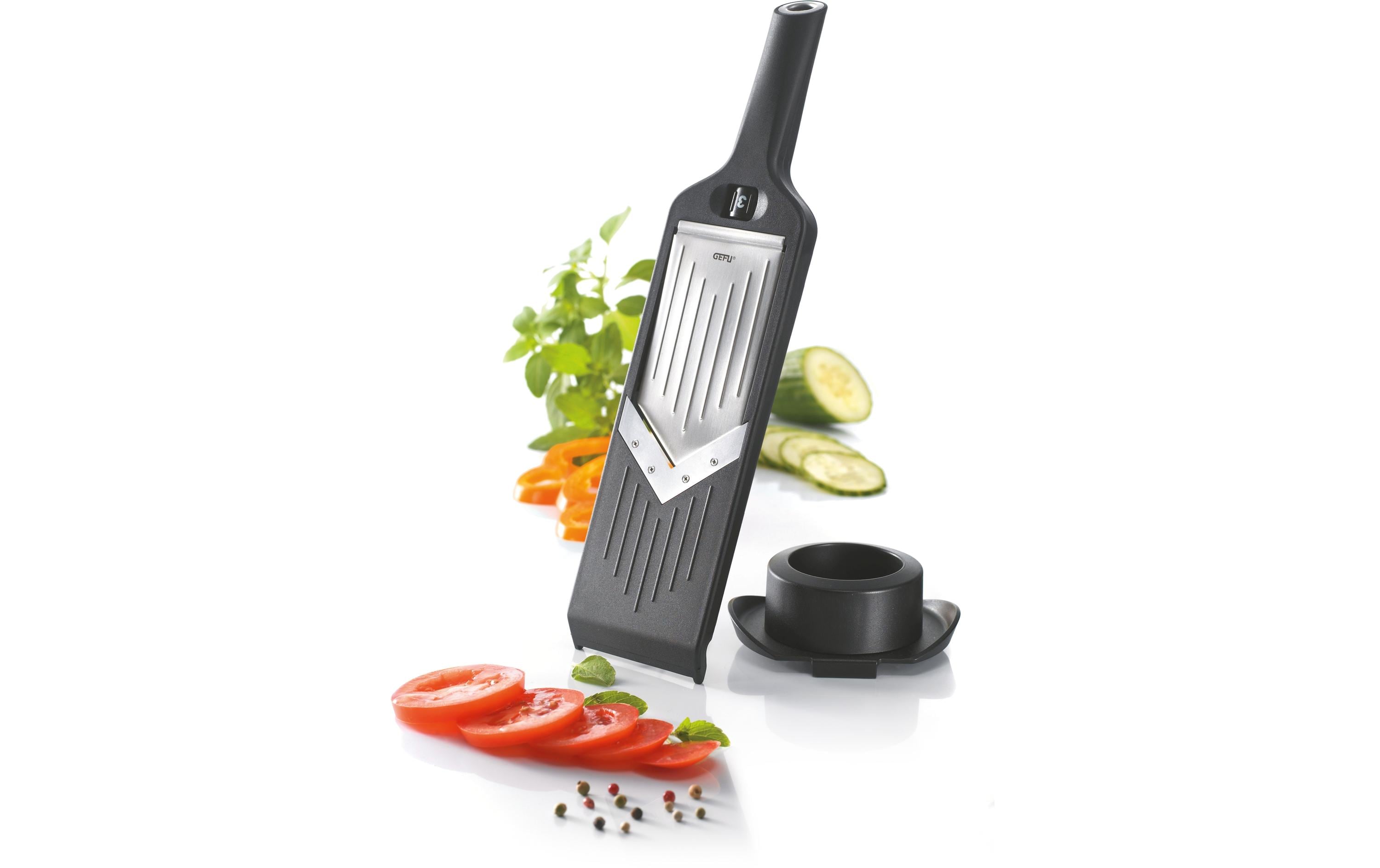 GEFU Mandoline Violi Schwarz/Silber