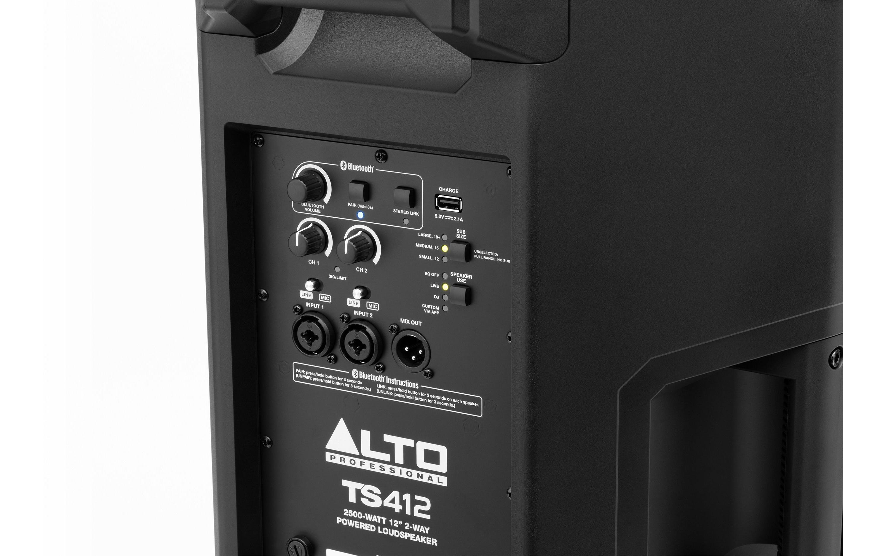 Alto Professional Lautsprecher TS412 – 2500 Watt