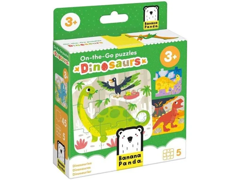 Banana Panda Puzzle On-the-Go Dinosaurier Banana Panda Puzzle On-the-Go Dinosaurier