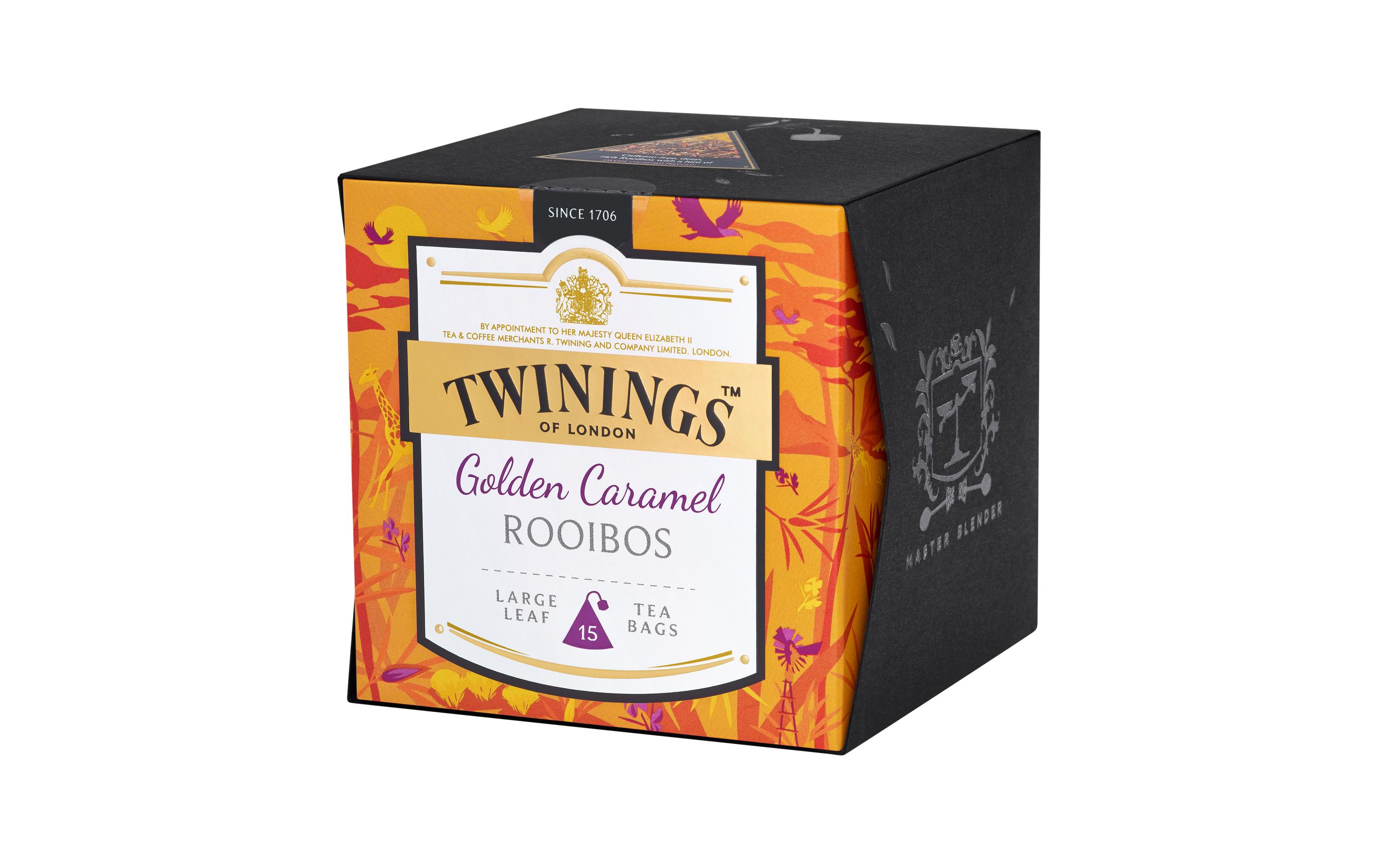 Twinings Teebeutel Golden Caramel Rooibos 15 Stück
