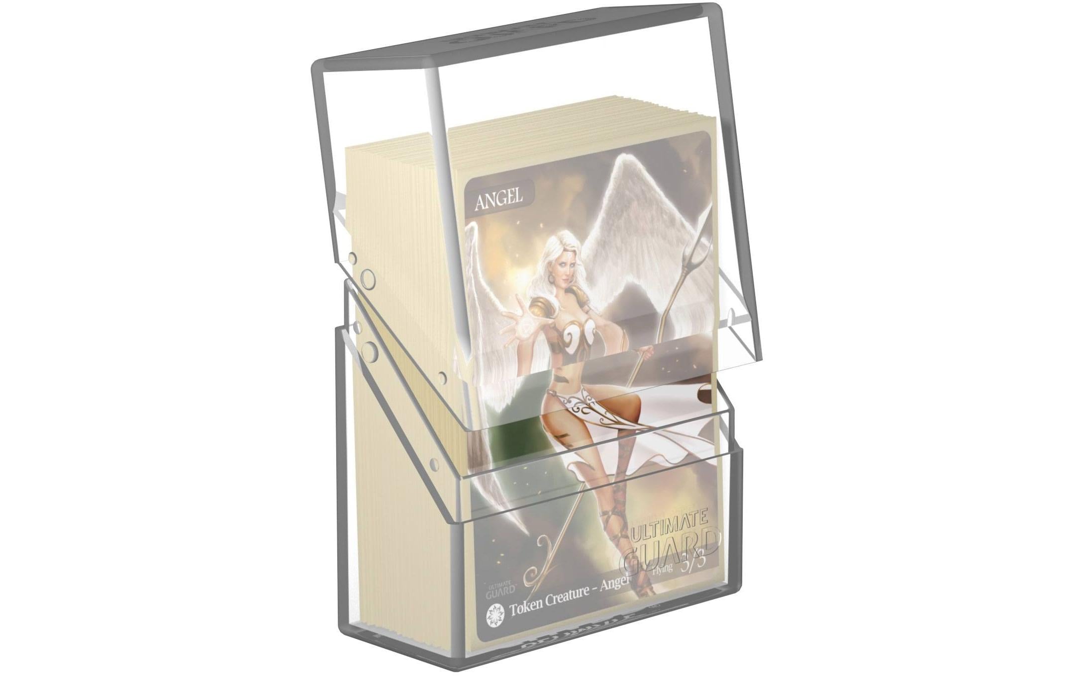 Ultimate Guard Kartenbox Boulder Deck Case Standardgrösse 40+ Transparent