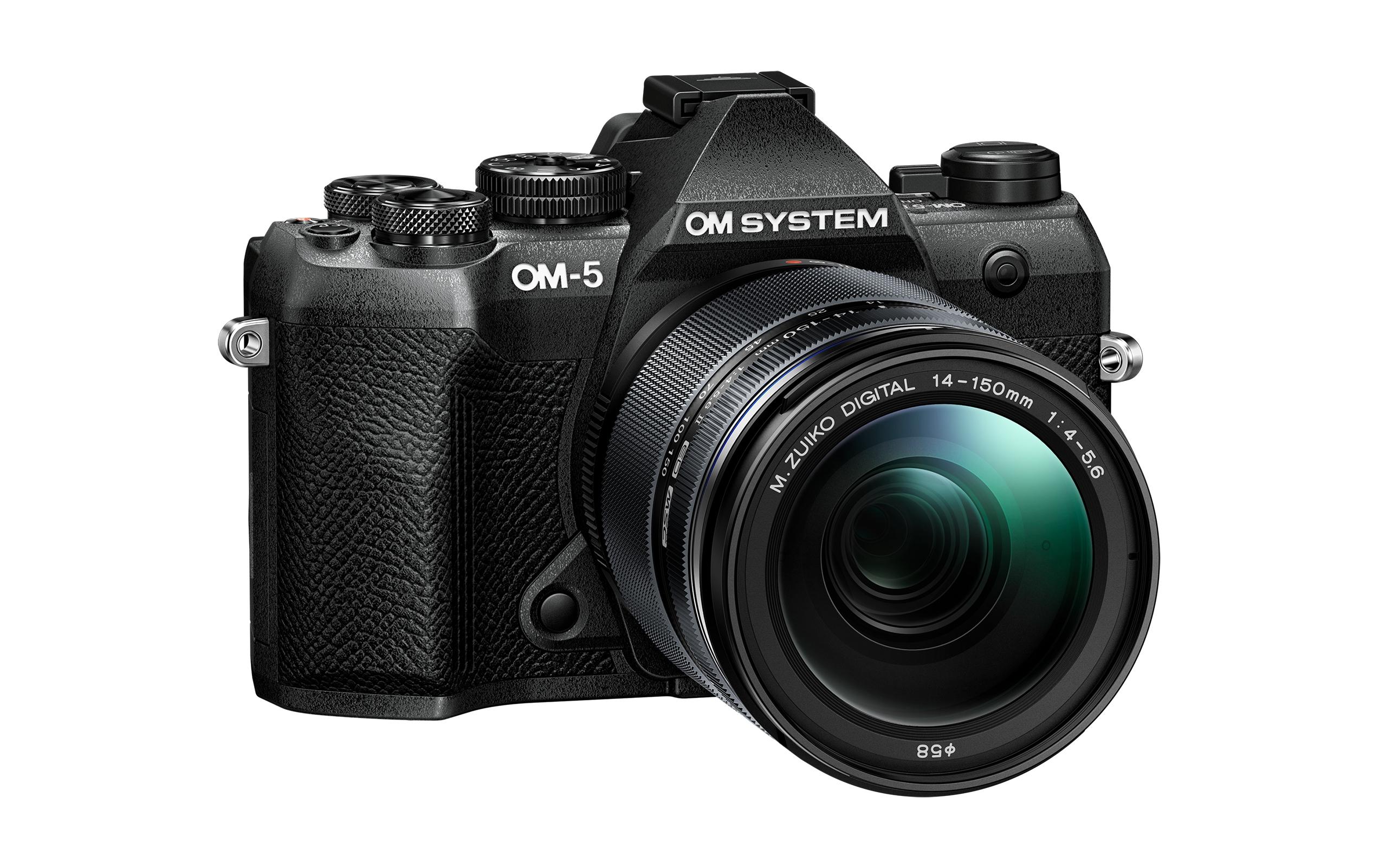 OM-System Fotokamera OM-5 II M.Zuiko Digital 14-150mm Kit Schwarz