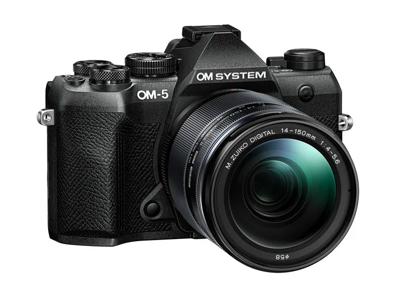 OM-System Fotokamera OM-5 II M.Zuiko Digital 14-150mm Kit Schwarz OM-System Fotokamera OM-5 II M.Zuiko Digital 14-150mm Kit Schwarz
