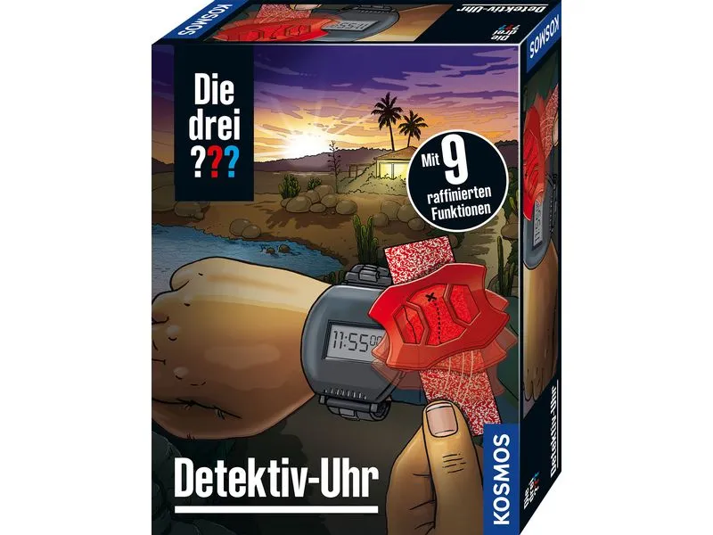 Kosmos Detektivausrüstung Die drei ??? Detektiv-Uhr Kosmos Detektivausrüstung Die drei ??? Detektiv-Uhr