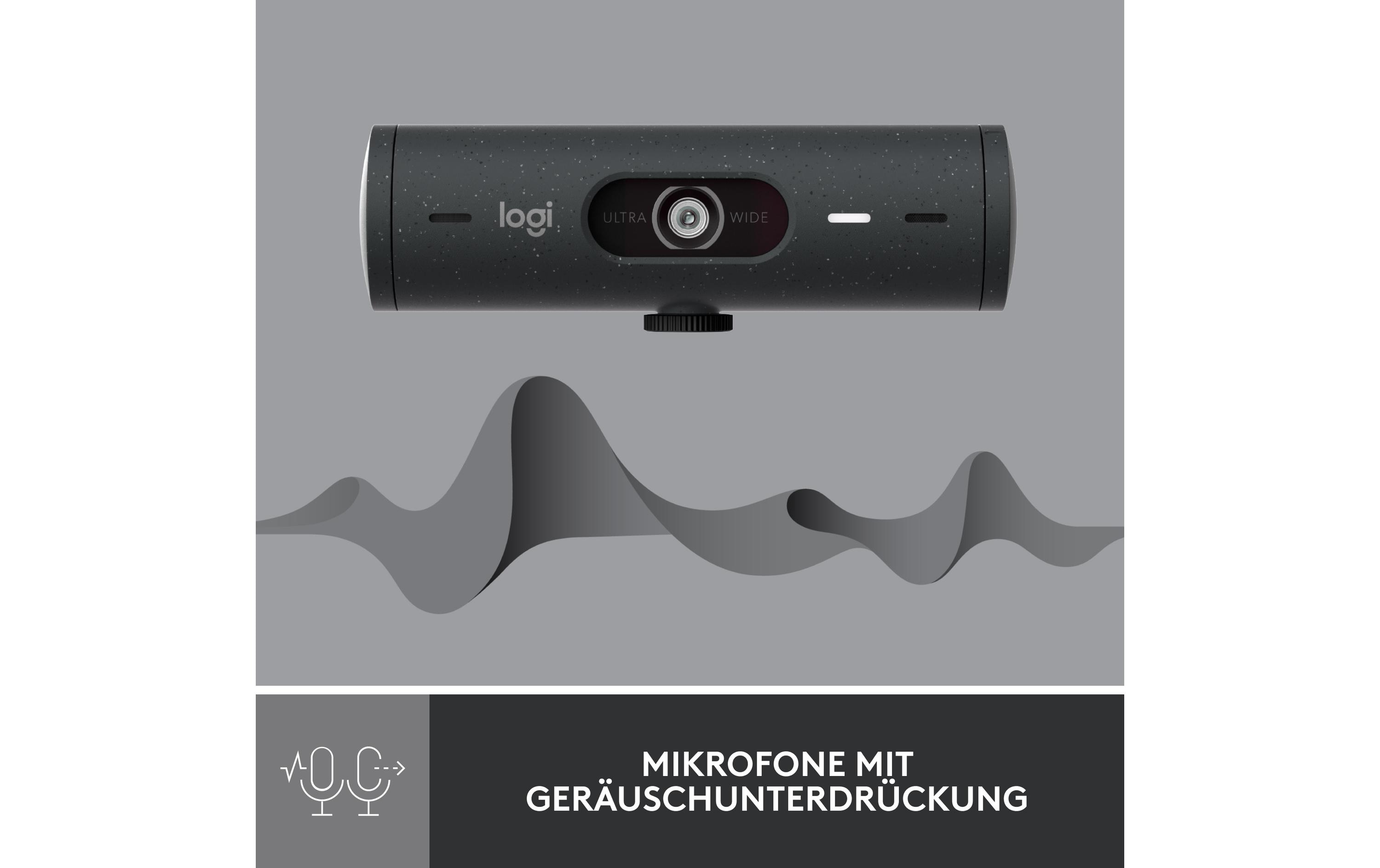 Logitech Webcam Brio 500 Graphite