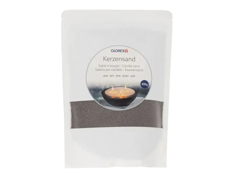 Glorex Glorex Kerzensand Grosspackung Grau Glorex Glorex Kerzensand Grosspackung Grau