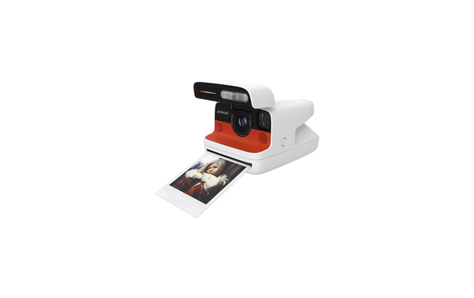 Polaroid Fotokamera Flip Orange, Schwarz, Weiss