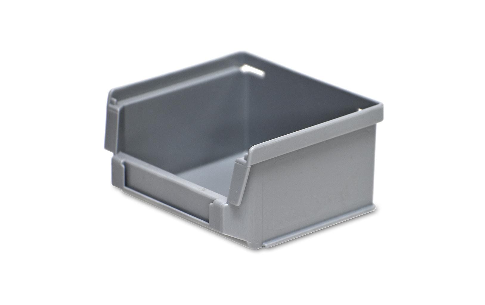 Utz Sichtlagerkasten SILAFIX 6 Silbergrau