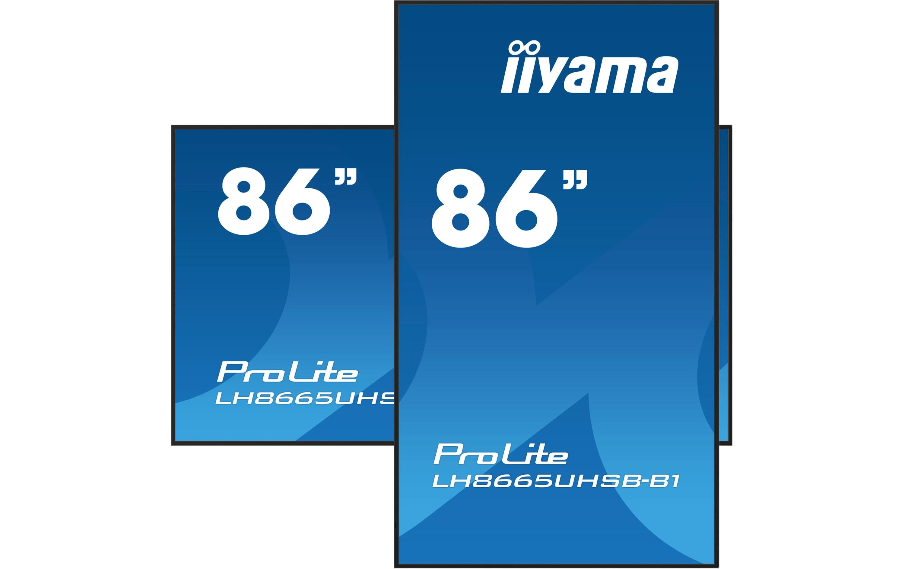 iiyama LH8665UHSB-B1 86