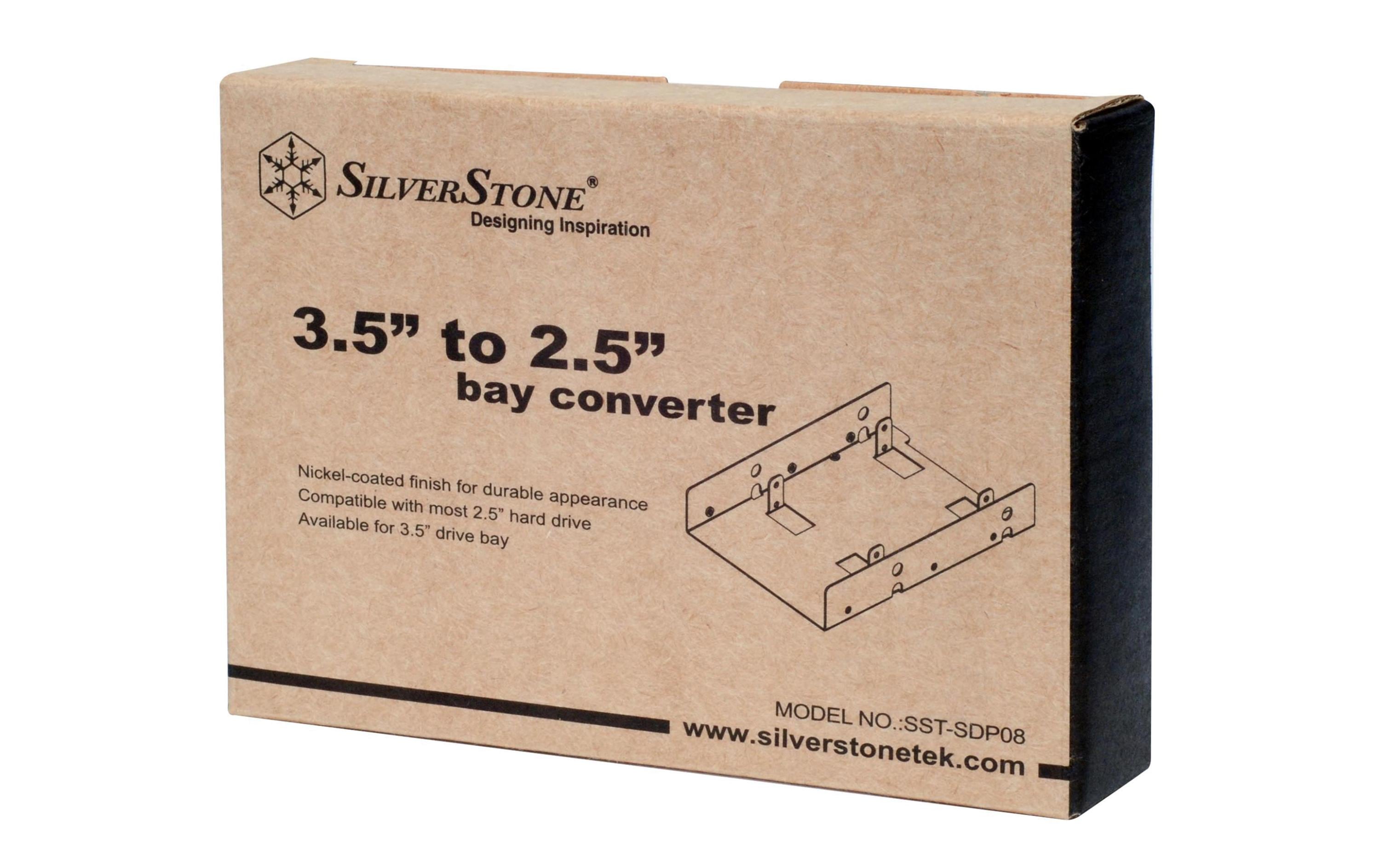 SilverStone 3.5-Einbaurahmen SDP08