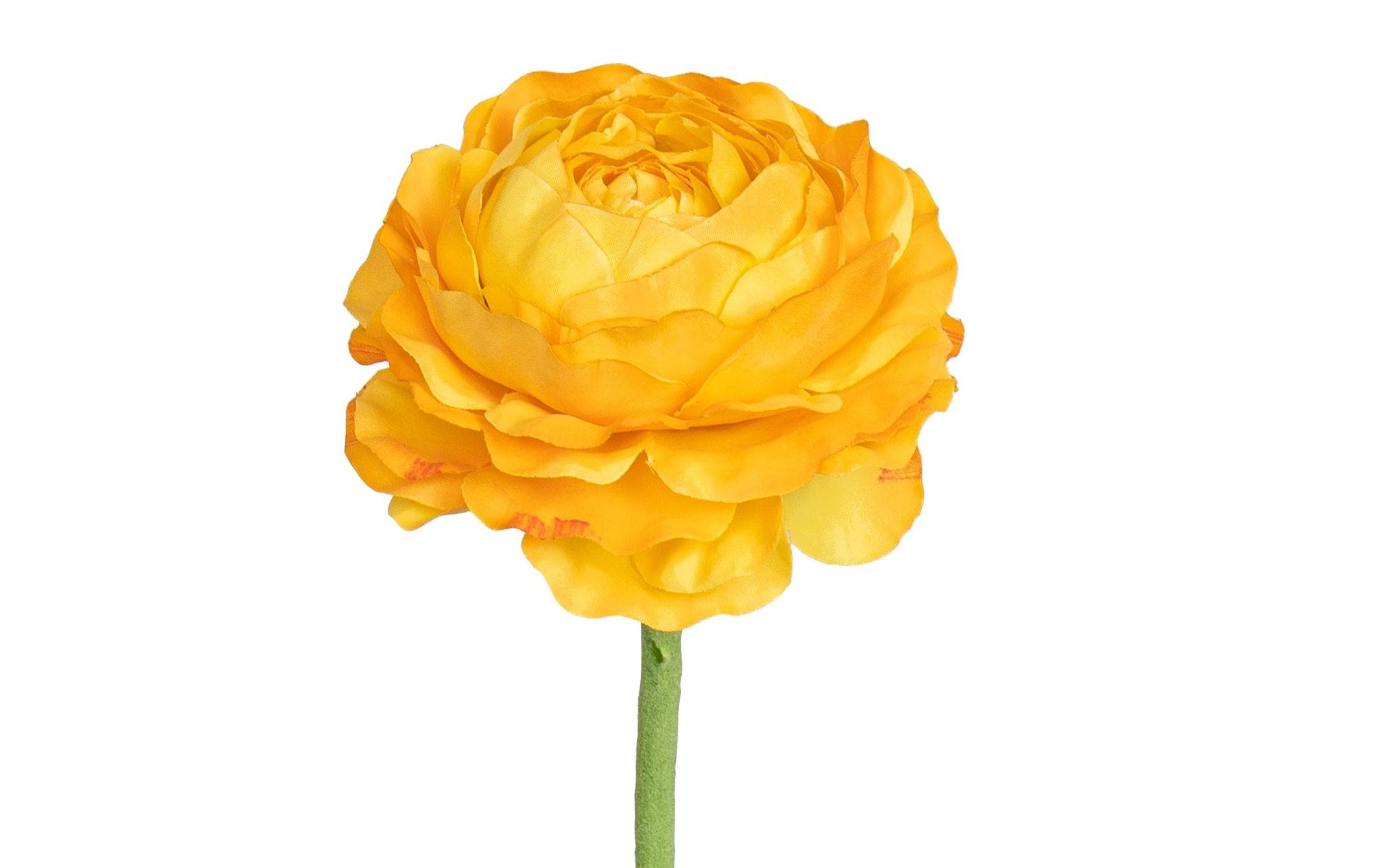 Botanic-Haus Kunstblume Ranunkel Gelb, 50 cm